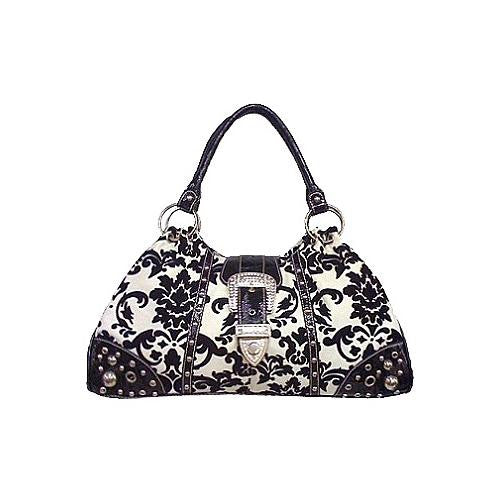 Rhinestones Buckle Large Hobo
