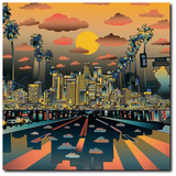 Los Angeles "Vibe" Canvas 20"X20" - Los Angeles Source
 - 2