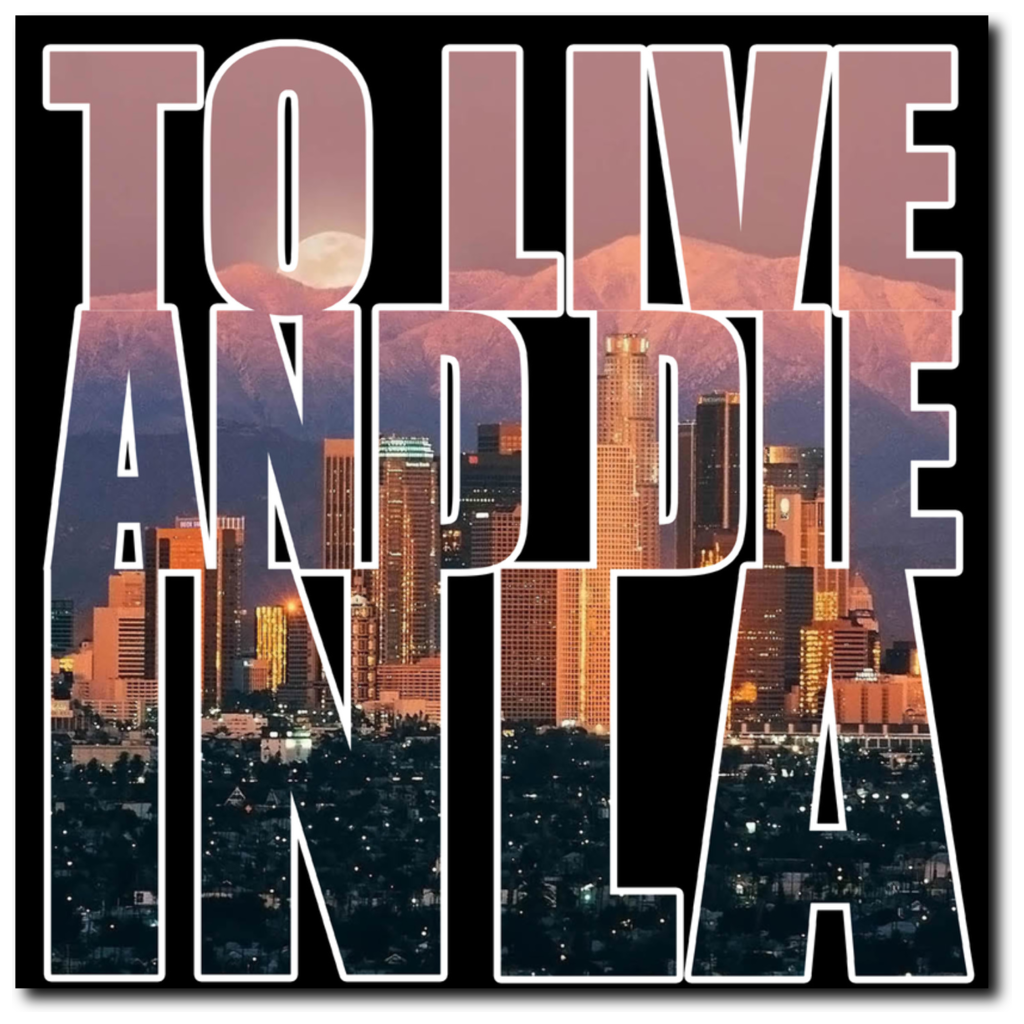 "To Live And Die In LA" 20"x20" Canvas Print - Los Angeles Source
 - 2