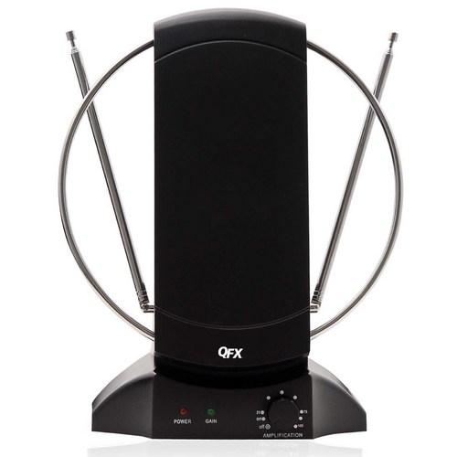 QFX  HD/DTV/VHF/UHF/FM Radio 90&deg; Rotating Antenna