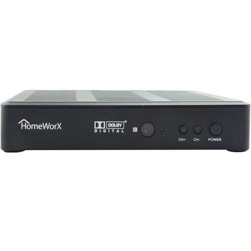 HomeWorx HW180STB HDTV Digital Converter Box with Media Player Function &amp; Dolby Digital &amp; HDMI Out