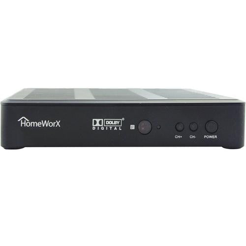 HomeWorx HW180STB HDTV Digital Converter Box with Media Player Function &amp; Dolby Digital &amp; HDMI Out