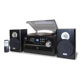 Jensen 3-Speed Stereo Turntable with CD System, Cassette and AM/FM Stereo Radio