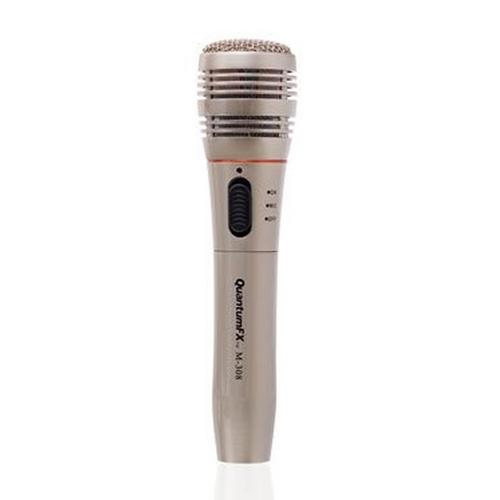 QFX Wireless Dynamic Professional Microphone, Silver