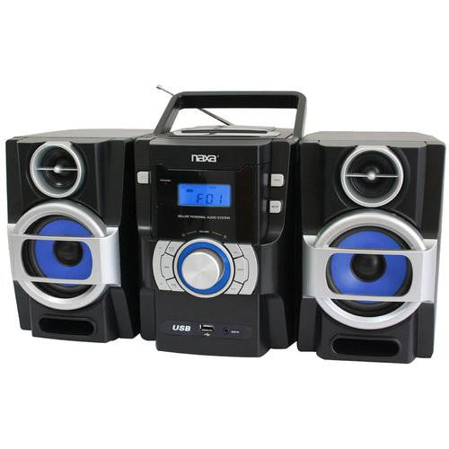 Naxa Portable MP3/CD Player with PLL FM Radio &amp; USB Input