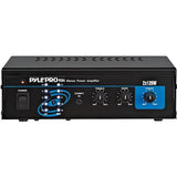 Pyle PCA4 Mini 2x120 Watt Stereo Power Amplifier