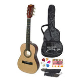 Pyle 30'' Inch Beginner Jamer, Acoustic Guitar with Carrying Case and Accessories