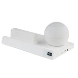 Supersonic Portable Bluetooth Speaker with Stand-White