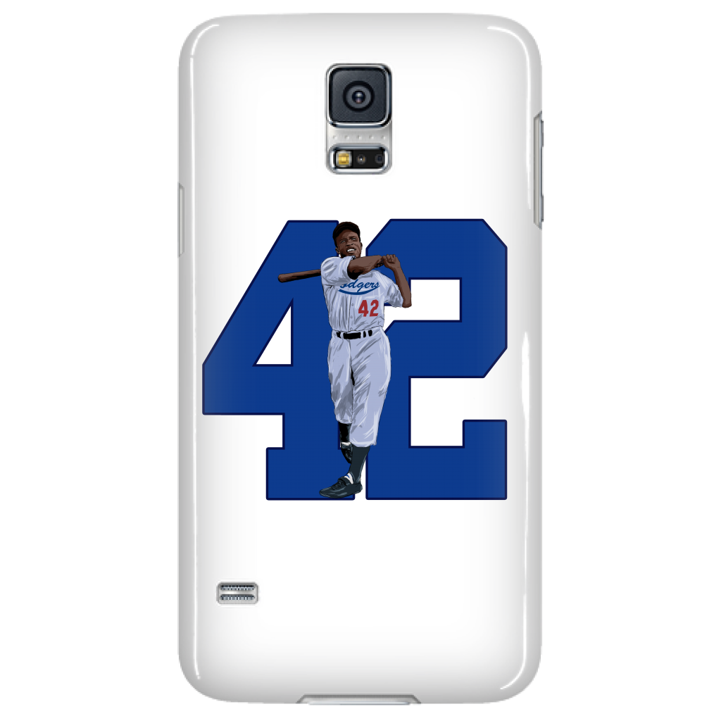 Jackie Robinson "Game Changer" Phone Case - Los Angeles Source
 - 3