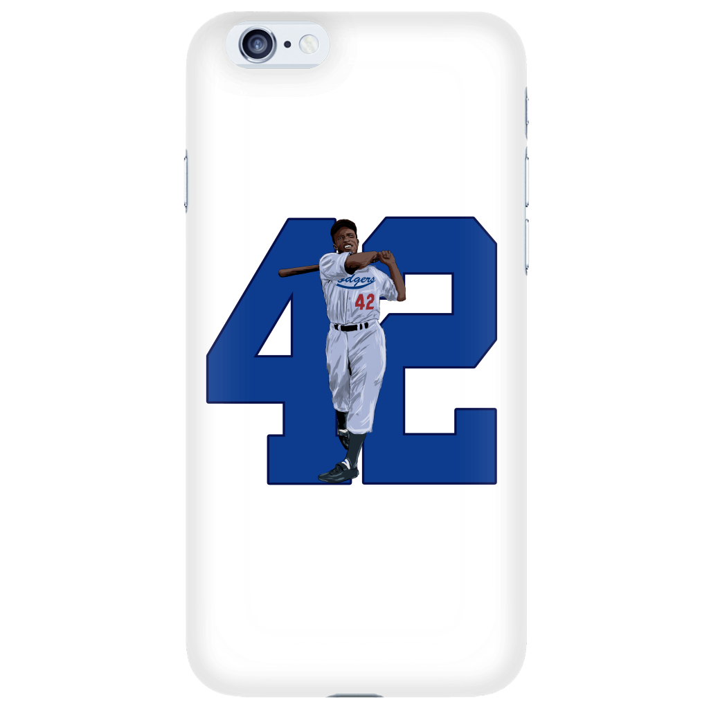 Jackie Robinson "Game Changer" Phone Case - Los Angeles Source
 - 1