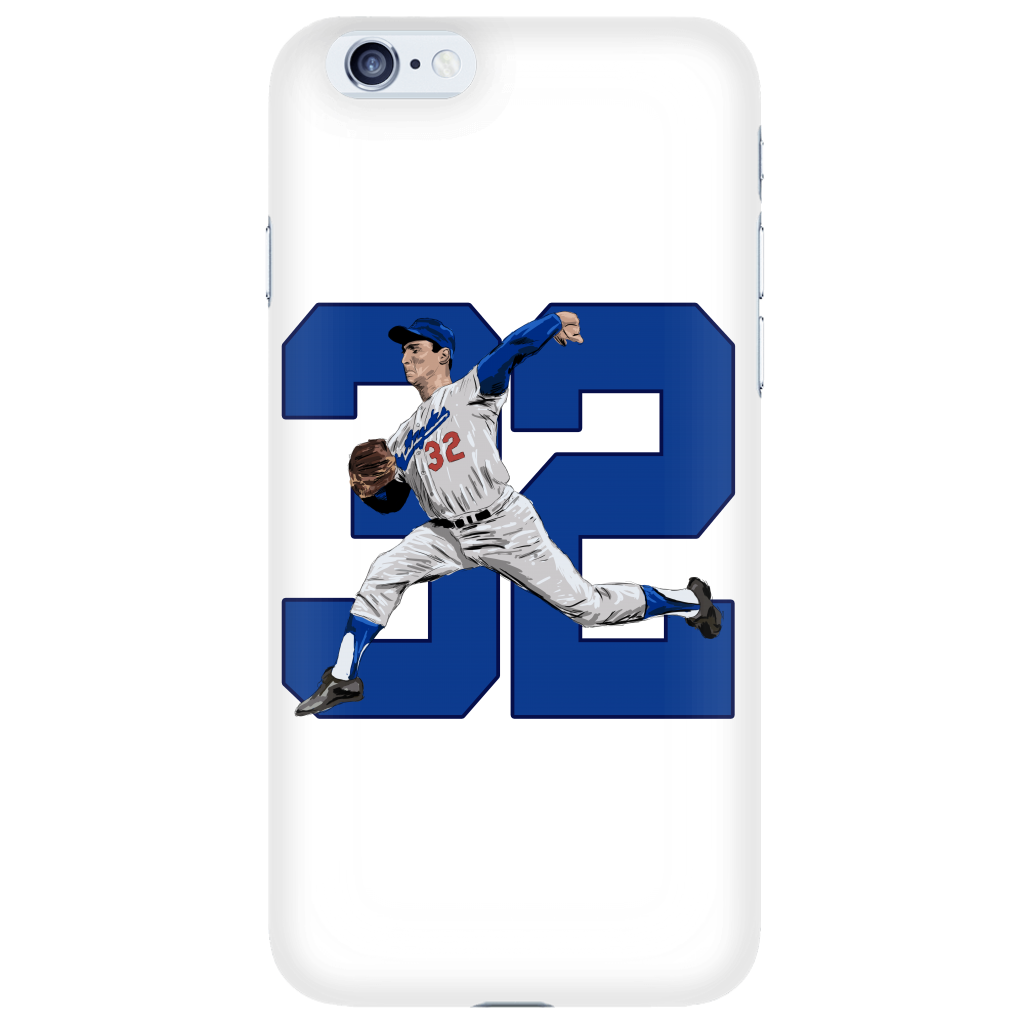 Sandy Koufax "The Left Arm of God" Phone Case - Los Angeles Source
 - 1