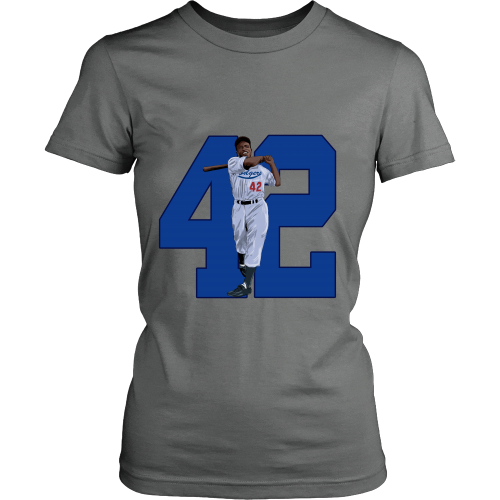 Jackie Robinson "Game Changer" Women's Shirt - Los Angeles Source
 - 6