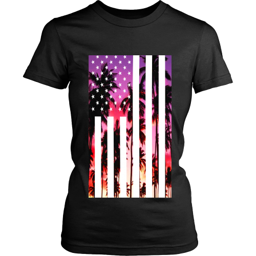 Los Angeles "Palm Tree U.S.A." Women's Shirt - Los Angeles Source
 - 3