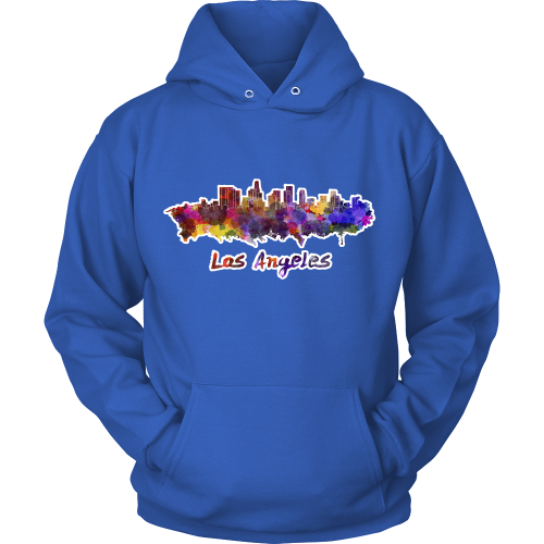 LA Skyline "Water Color" Hoodie - Los Angeles Source
 - 10