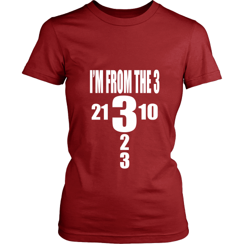 Los Angeles "Im From the 3" Women's Shirt - Los Angeles Source
 - 7