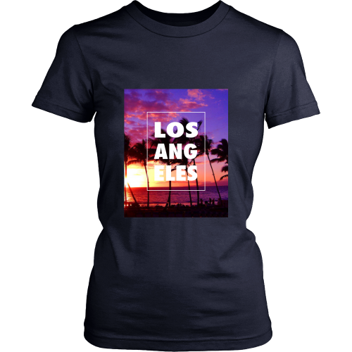 LA "Palm Trees" Womens Shirt - Los Angeles Source
 - 9