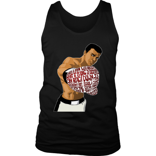 Muhammed Ali "Heart of a Champion" Tank Top - Los Angeles Source
 - 4