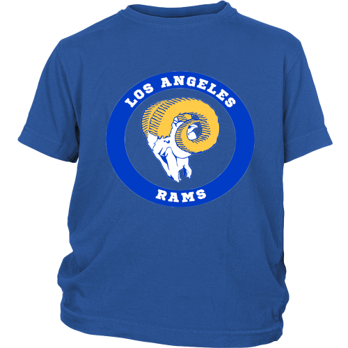 LA Rams Vintage Logo Youth Shirt - Los Angeles Source
 - 1
