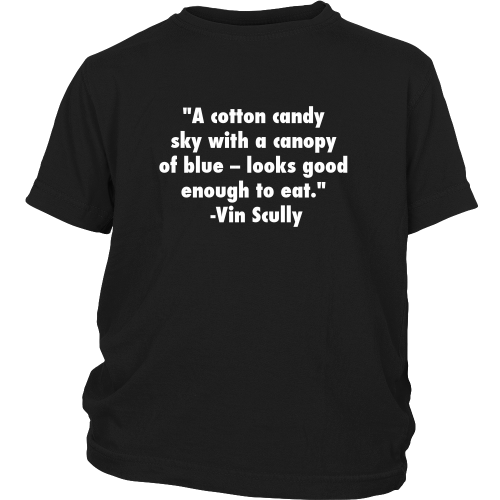 Vin Scully "Cotton Candy" Youth Shirt - Los Angeles Source
 - 2