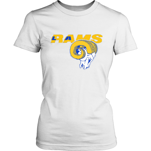LA Rams Classic Logo Womens Shirt - Los Angeles Source
 - 3