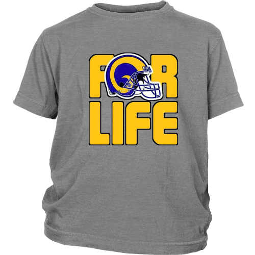 LA Rams "For Life" Youth Shirt - Los Angeles Source
 - 4