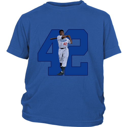 Jackie Robinson "Game Changer" Youth Shirt - Los Angeles Source
 - 2