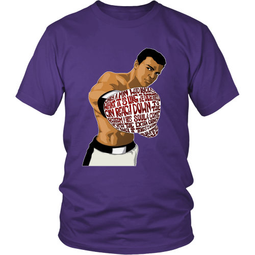 Muhammed Ali "Heart of a Champion" Shirt - Los Angeles Source
 - 5