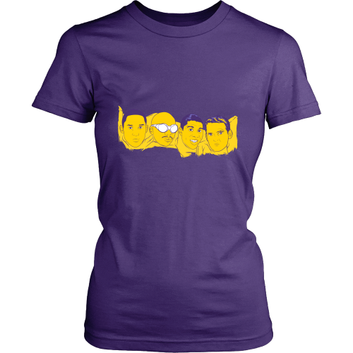 Lakers "Mount Rushmore" Women's Shirt - Los Angeles Source
 - 1