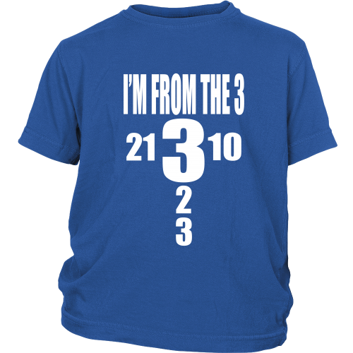 Los Angeles "Im From the 3" Youth Shirt - Los Angeles Source
 - 1