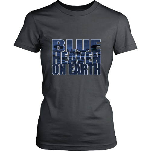 Dodgers "Blue Heaven On Earth" Women's Shirt - Los Angeles Source
 - 5