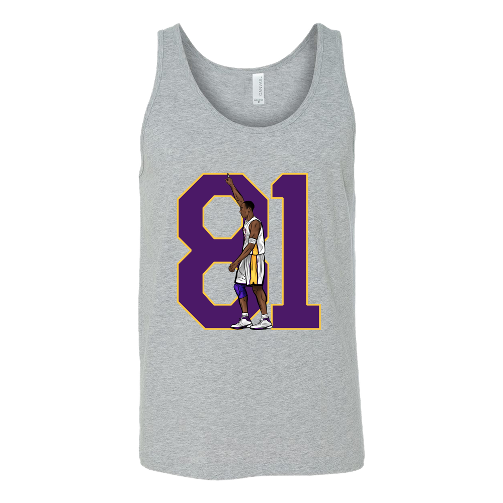 Kobe Bryant "81" Tank Top - Los Angeles Source
 - 4