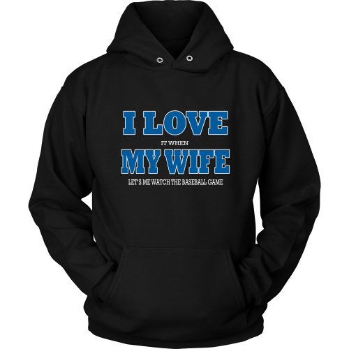 Dodgers " I Love My Wife" Hoodie - Los Angeles Source
 - 2