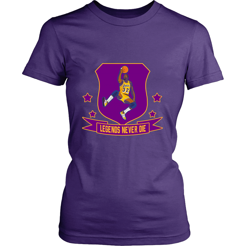 Magic Johnson "Legends Never Die" Women's Shirt - Los Angeles Source
 - 3