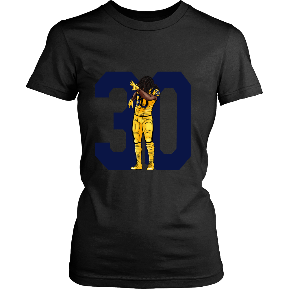 Todd Gurley "Dab On Em'" Women's Shirt - Los Angeles Source
 - 5