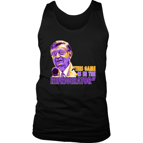 Chick Hearn "In The Refrigerator" Tank Top - Los Angeles Source
 - 4