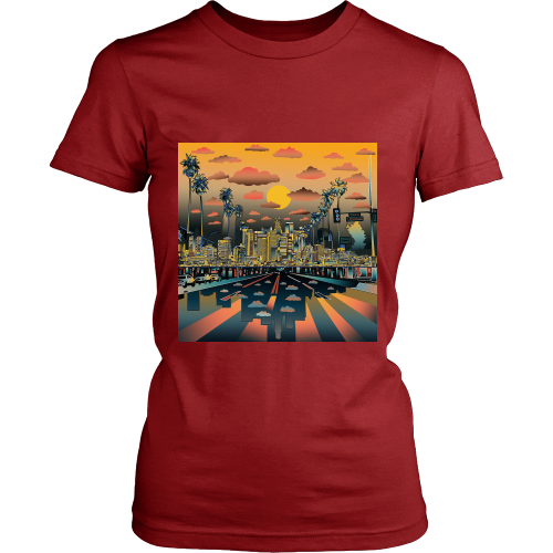 Los Angeles "Vibe" Women's Shirt - Los Angeles Source
 - 8