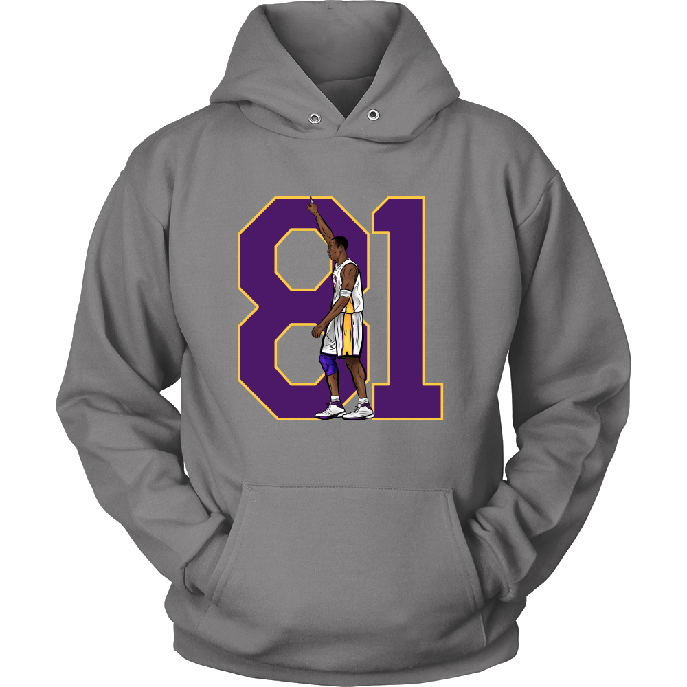 Kobe Bryant "81" Hoodie - Los Angeles Source
 - 4