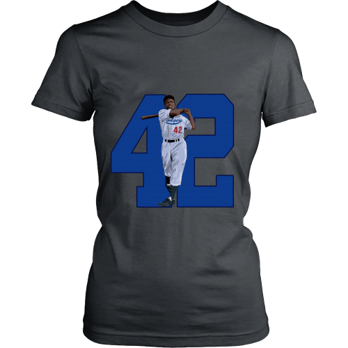 Jackie Robinson "Game Changer" Women's Shirt - Los Angeles Source
 - 5