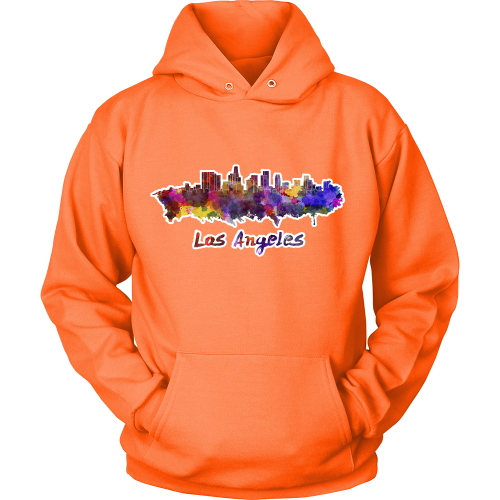 LA Skyline "Water Color" Hoodie - Los Angeles Source
 - 11
