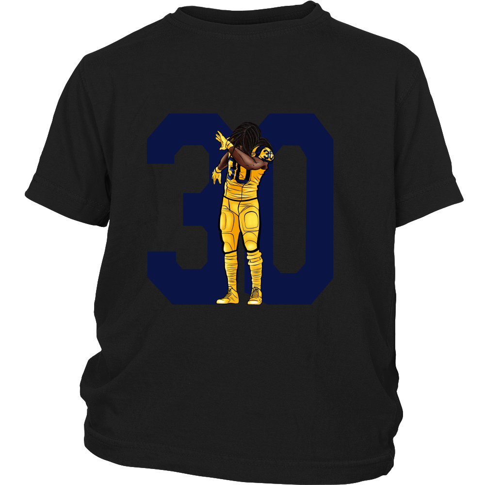 Todd Gurley "Dab On Em'" Youth Shirt - Los Angeles Source
 - 4