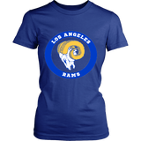 LA Rams Vintage Logo Womens Shirt - Los Angeles Source
 - 2