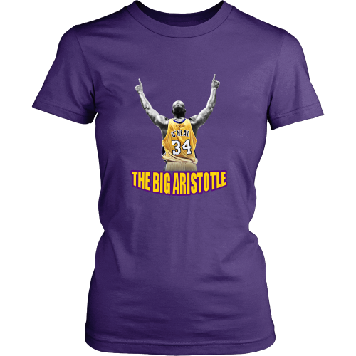 Shaq Tribute "The Big Aristotle" Women's Shirt - Los Angeles Source
 - 1