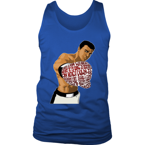 Muhammed Ali "Heart of a Champion" Tank Top - Los Angeles Source
 - 1