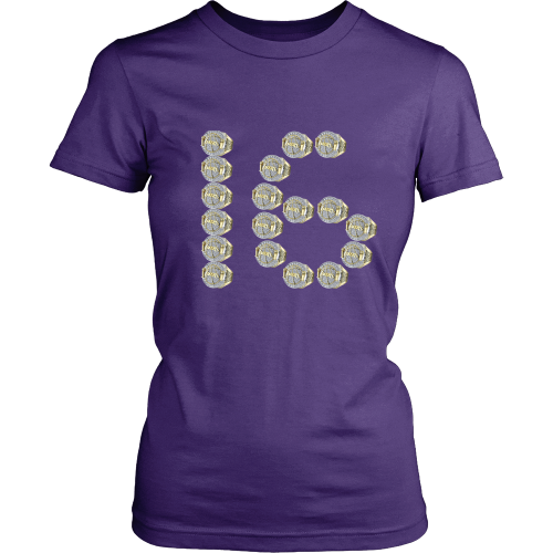Lakers "16 Rings" Women's Shirt - Los Angeles Source
 - 1