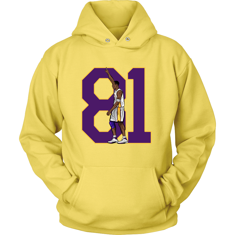 Kobe Bryant "81" Hoodie - Los Angeles Source
 - 9