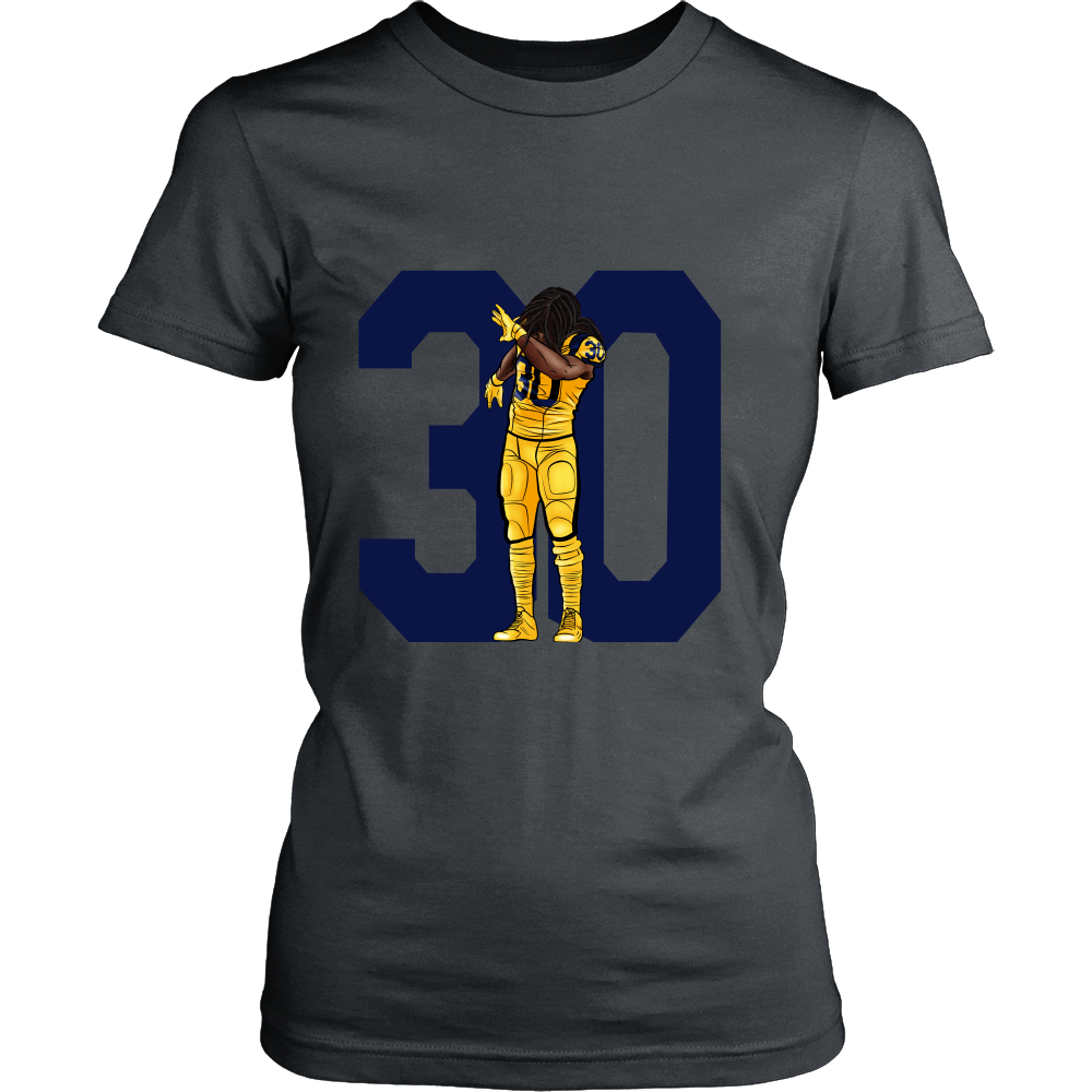 Todd Gurley "Dab On Em'" Women's Shirt - Los Angeles Source
 - 3