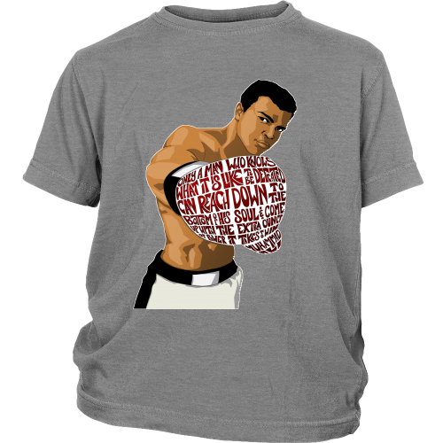 Muhammed Ali "Heart of a Champion" Youth Shirt - Los Angeles Source
 - 1