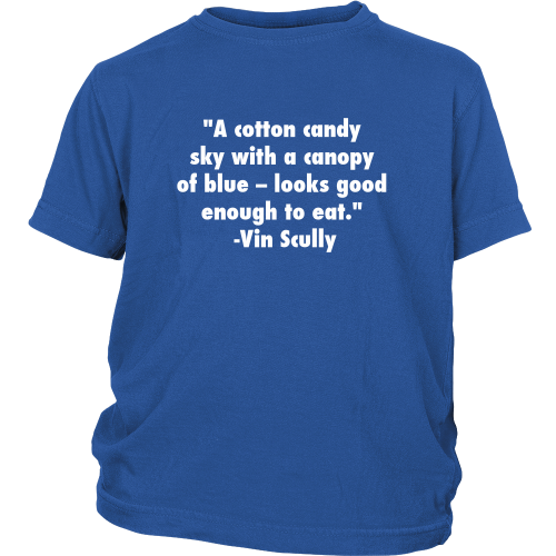 Vin Scully "Cotton Candy" Youth Shirt - Los Angeles Source
 - 1