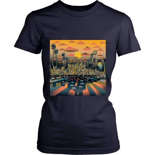 Los Angeles "Vibe" Women's Shirt - Los Angeles Source
 - 9