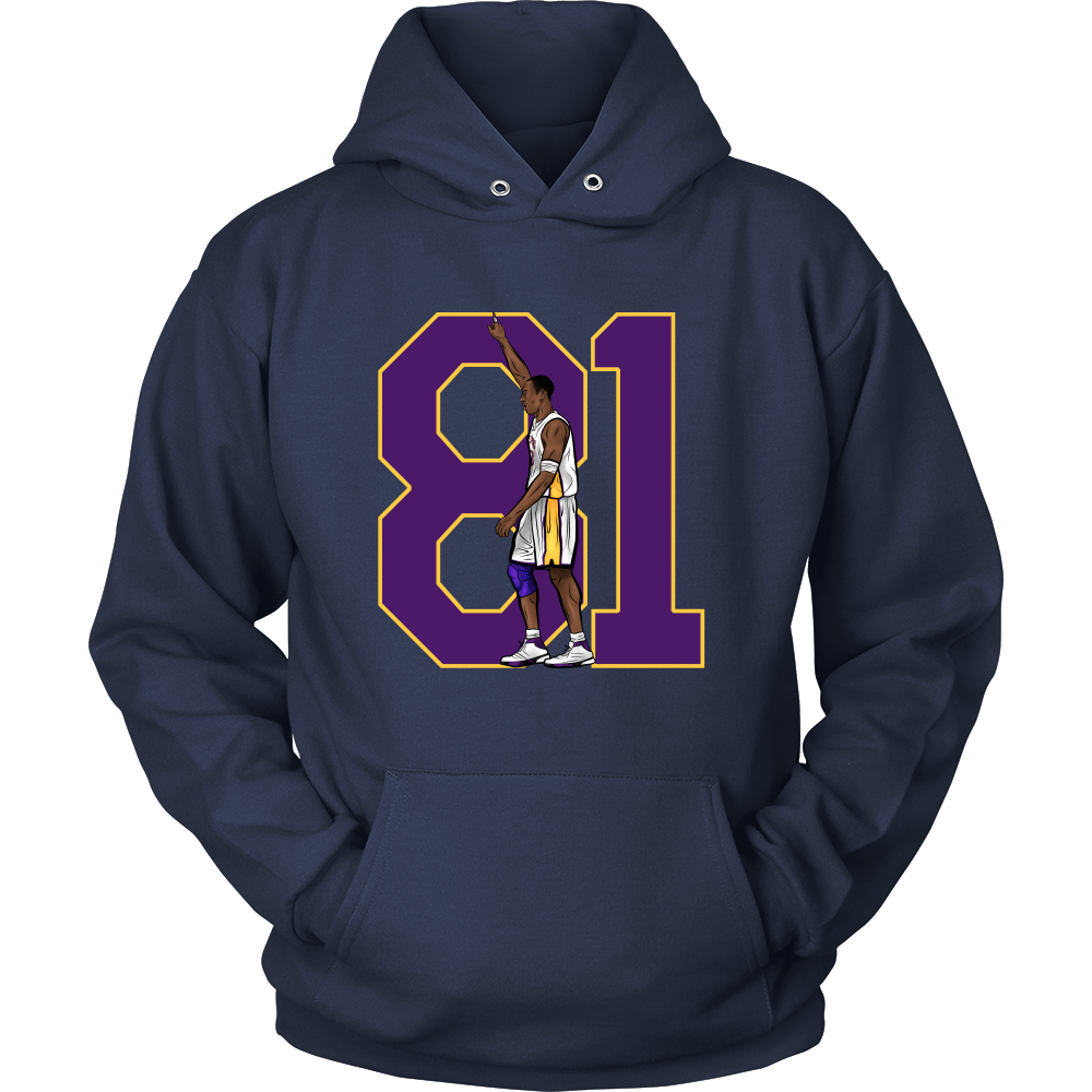 Kobe Bryant "81" Hoodie - Los Angeles Source
 - 6